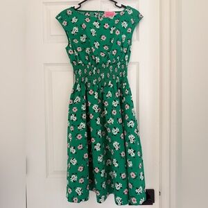 Kate spade,  Spring Green floral Dress